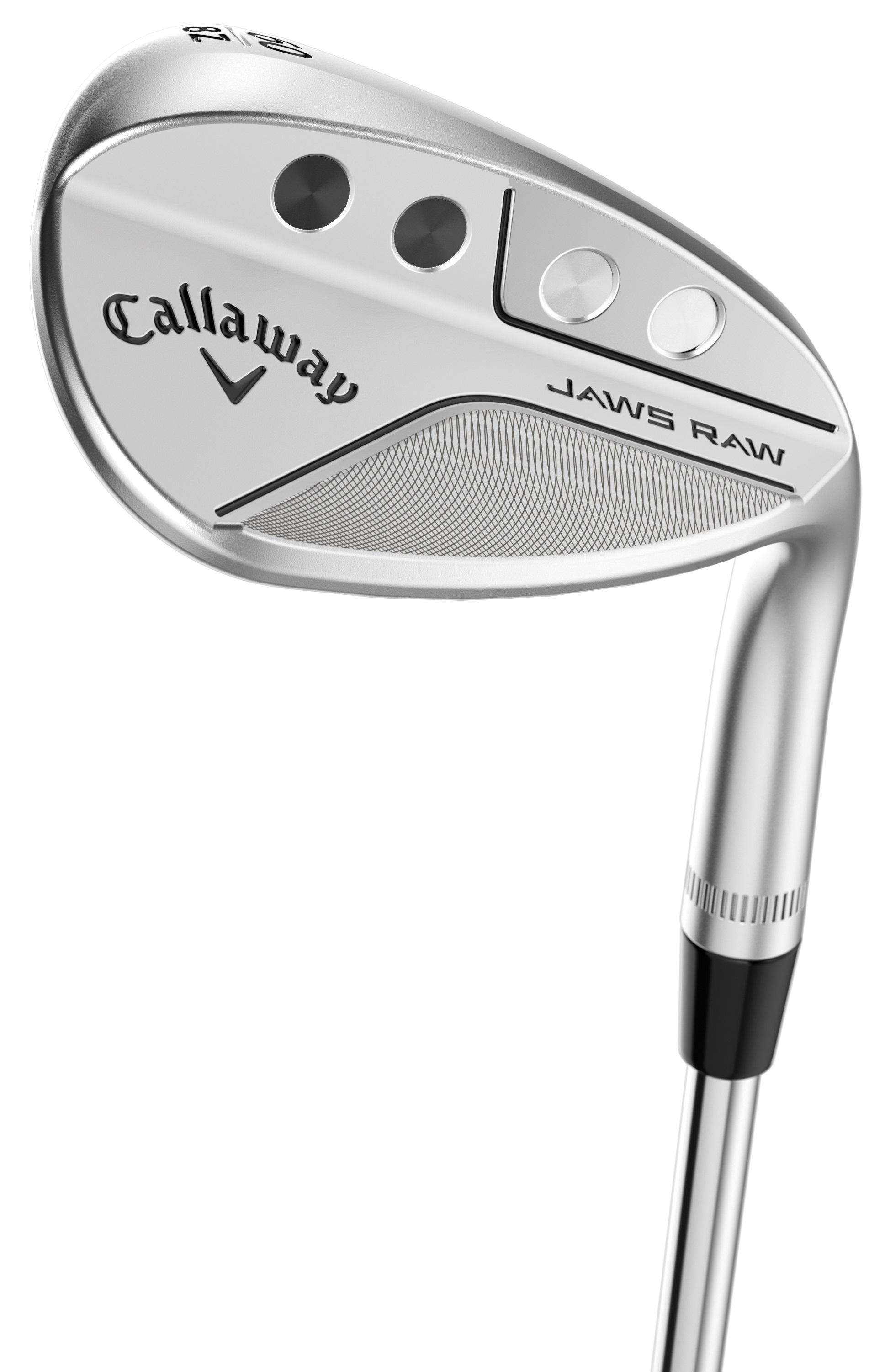 Callaway JAWS Raw Chrome Z Grind Wedge - True Temper Dynamic Gold Tour Issue Spinner Shaft - Lob Wedge - Left Handed - Wedgeflex Flex - Standard Length - 58 Loft - Standard Lie Angle - Men - Acceptable