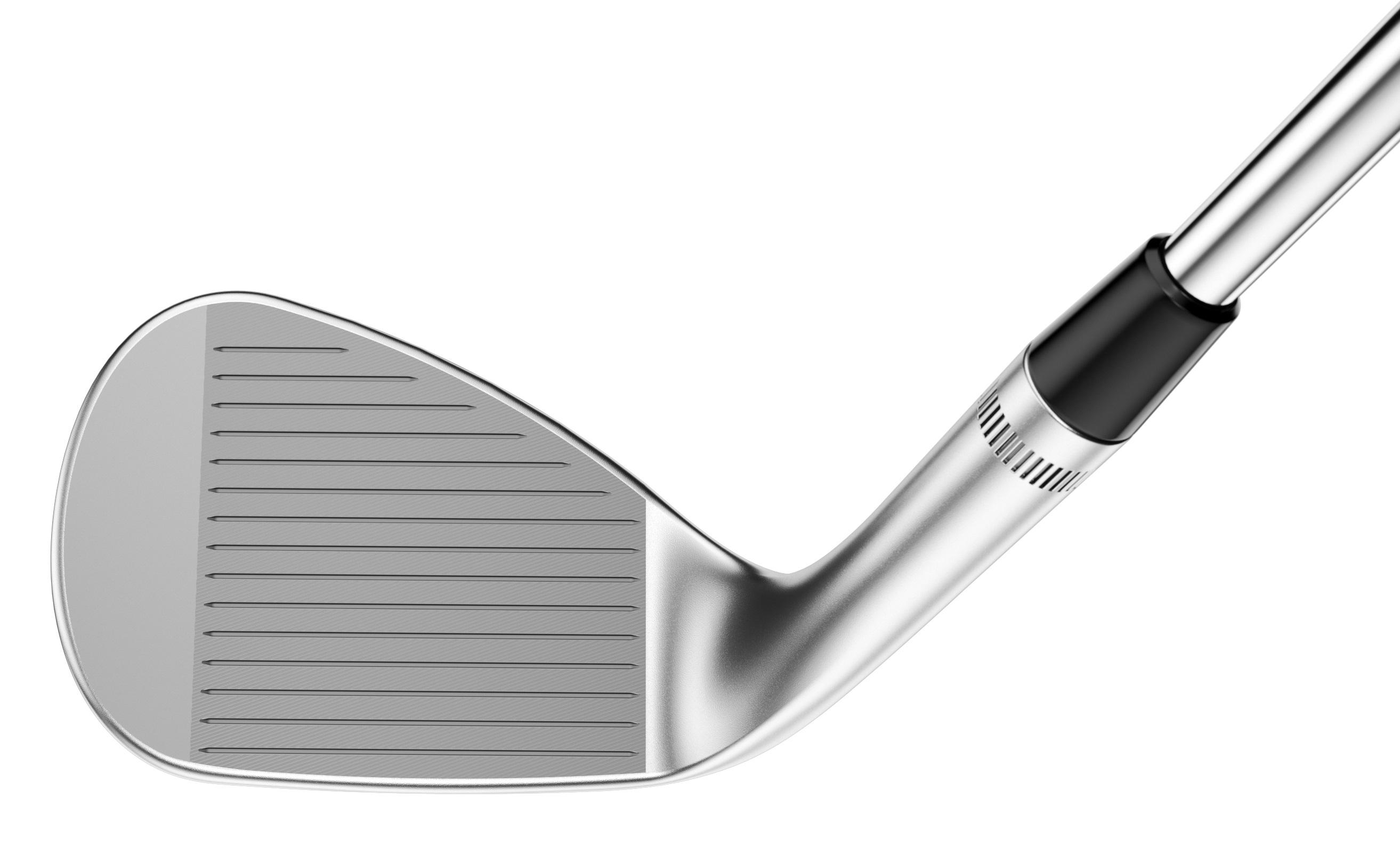 Callaway JAWS Raw Chrome X Grind Wedge - Golf Club - Left Handed - Lob Wedge - 58° Loft - Wedgeflex Flex - True Temper Dynamic Gold Tour Issue Spinner Shaft - Men