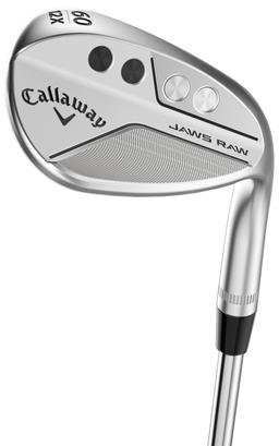 Callaway JAWS Raw Chrome X Grind Wedge - Golf Club - Left Handed - Lob Wedge - 58° Loft - Wedgeflex Flex - True Temper Dynamic Gold Tour Issue Spinner Shaft - Men