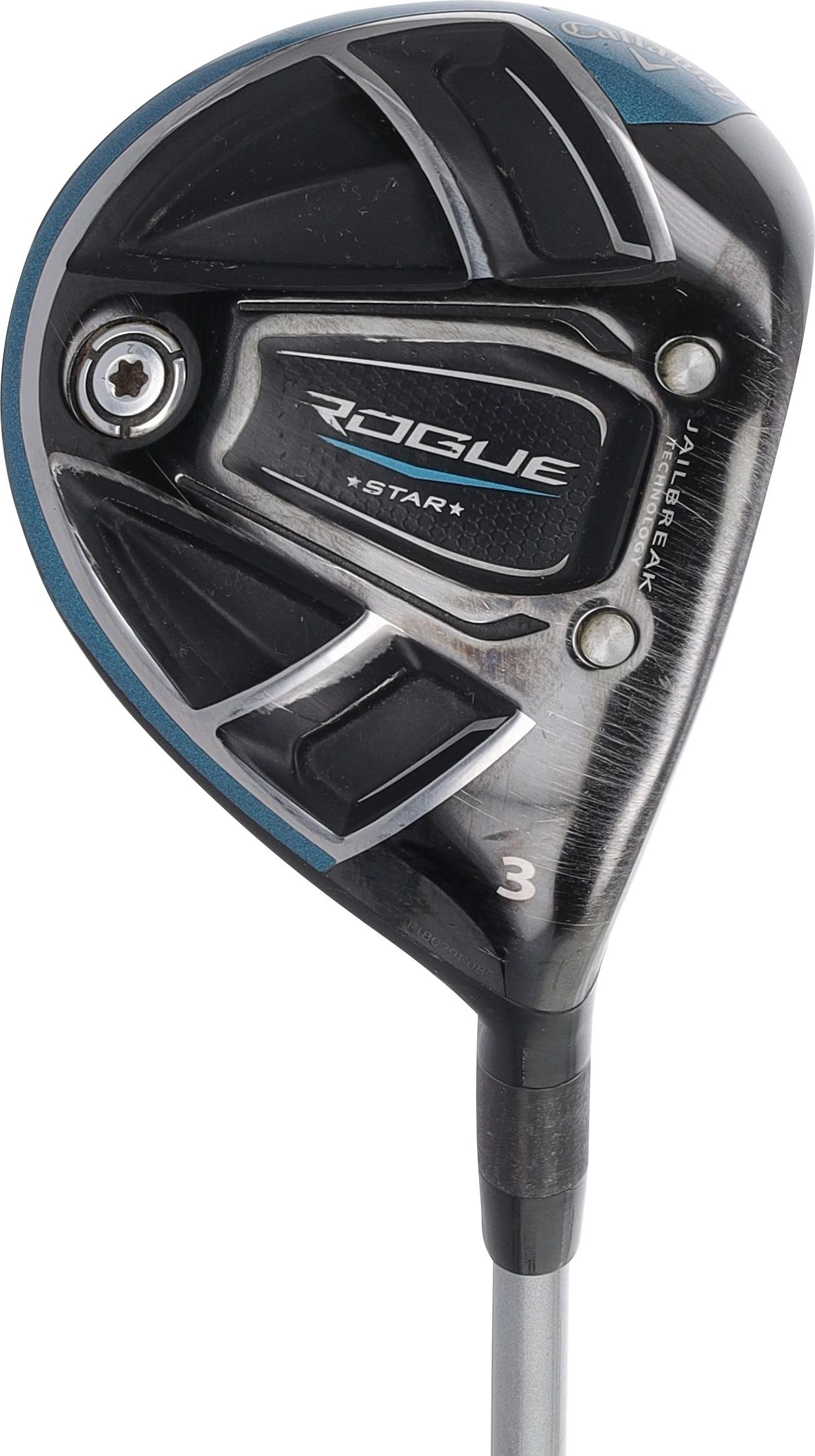 Callaway Rogue Star Fairway Wood - Aldila Quaranta 50g Shaft - 5 Wood - Left Handed - Senior Flex - Standard Length - 18 Loft - Standard Lie Angle - Men - Acceptable