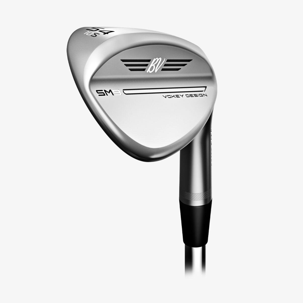 Titleist Vokey SM9 Raw S Grind Wedge - Golf Club - Left Handed - Sand Wedge - 54° Loft - Stiff Flex - Mitsubishi Chemical MMT 105 Shaft - Men