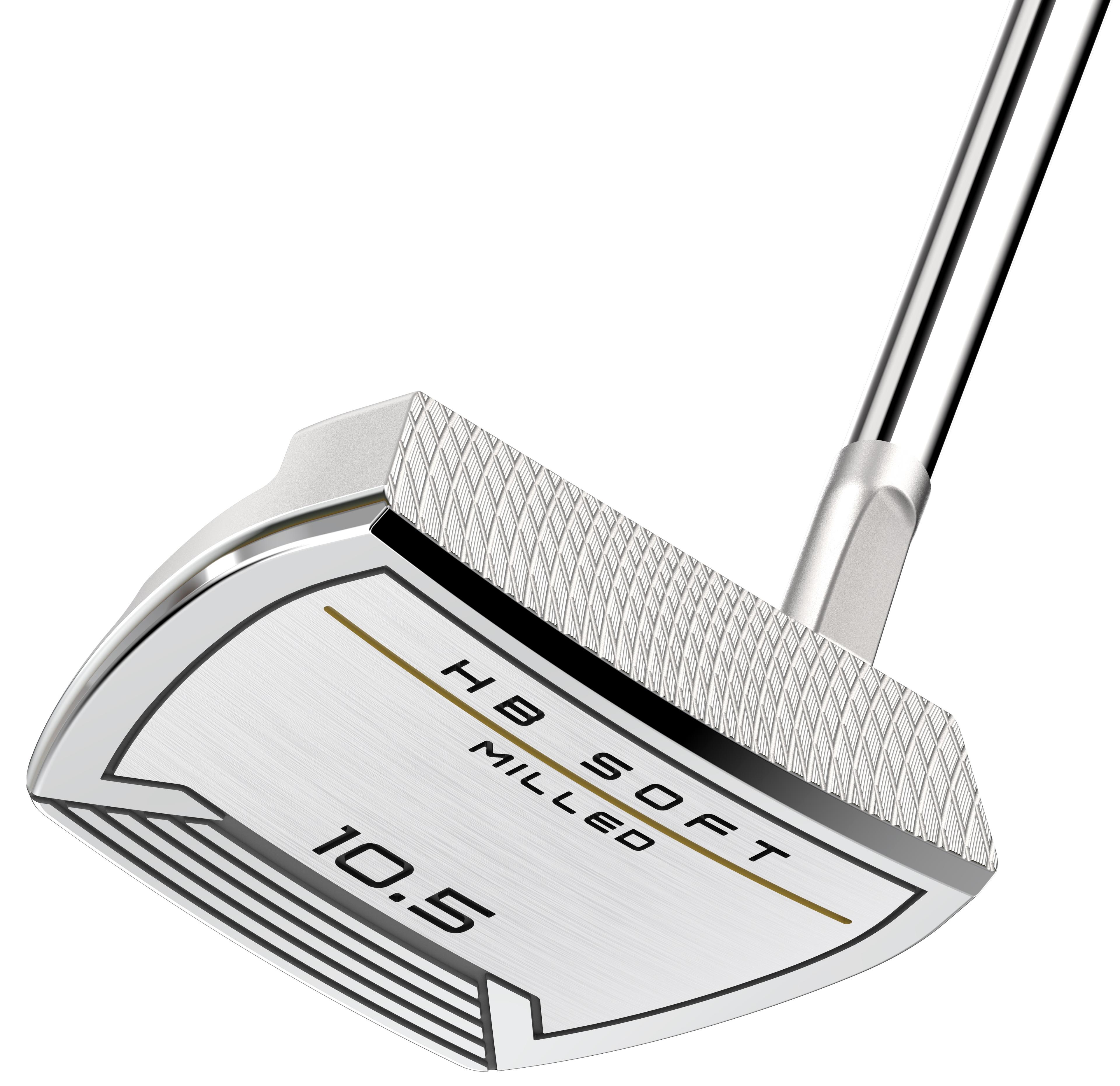 Cleveland Huntington Beach Soft Milled 10.5 Slant Putter - Cleveland Slight Arc Shaft - Standard - Left Handed - Putterflex Flex - Standard Length - Standard Lie Angle - Men - Premium