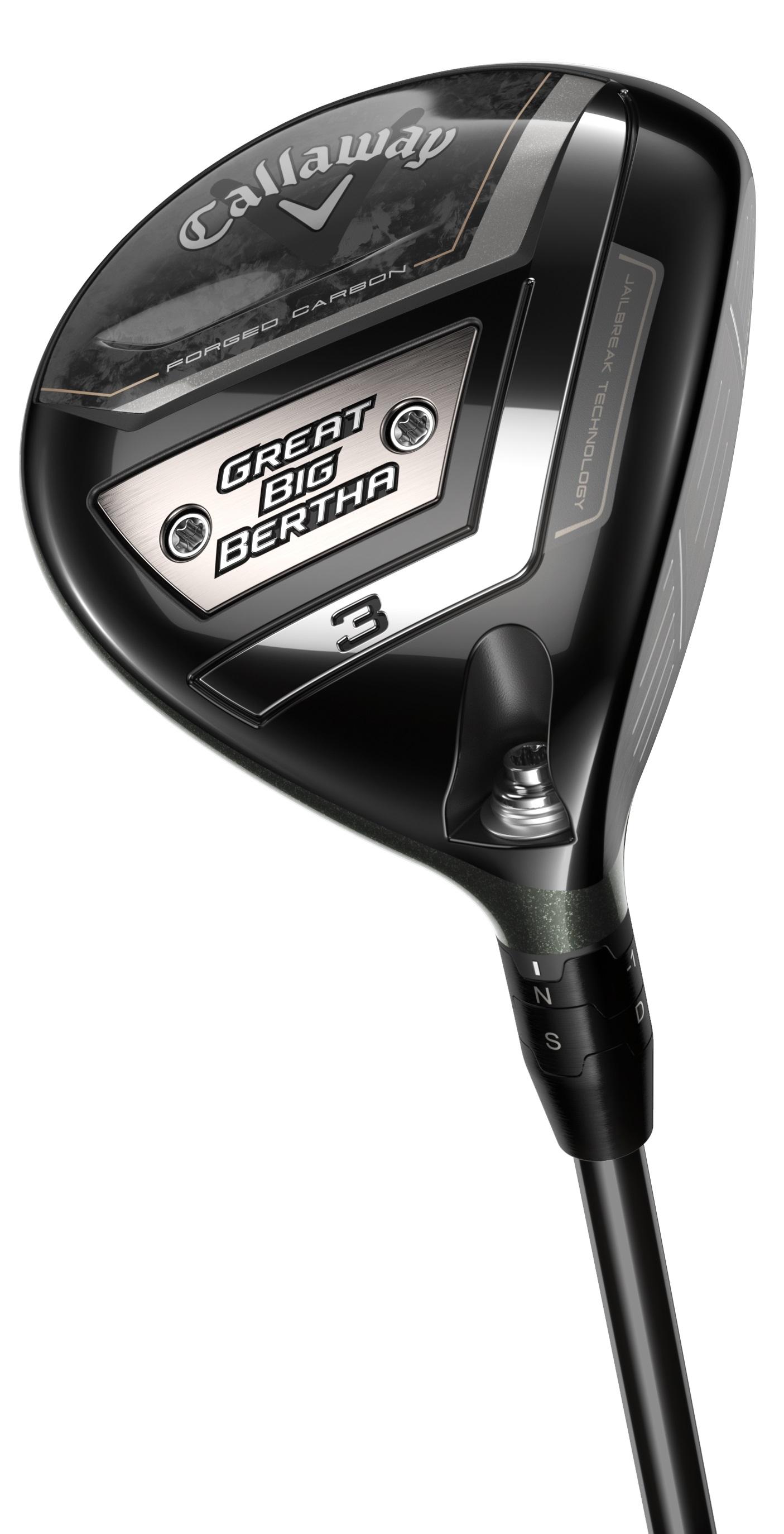 Callaway Great Big Bertha 23 Fairway Wood Women - UST Mamiya Helium Nanocore IP 40 Shaft - 3 Wood - Right Handed - Ladies Flex - Standard Length - 15 Loft - Standard Lie Angle - Woman - Acceptable