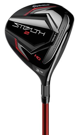 TaylorMade STEALTH 2 HD Fairway Wood - Golf Club - Left Handed - 3 Wood - 16° Loft - Regular Flex - Fujikura Speeder NX Red 50 Shaft - Men