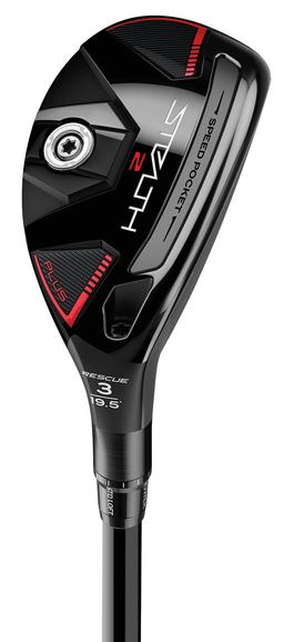 TaylorMade STEALTH 2 PLUS Rescue Hybrid - Golf Club - Left Handed - 4H - 22° Loft - Regular Flex - Fujikura Ventus TR Red HB 6 Shaft - Men