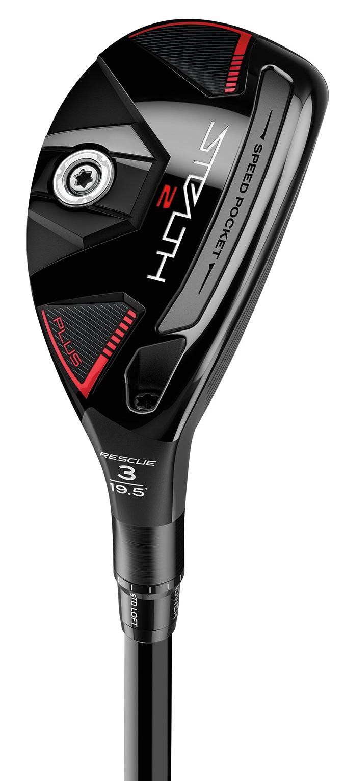 TaylorMade STEALTH 2 PLUS Rescue Hybrid - Fujikura Ventus TR Red HB 6 Shaft - 4H - Left Handed - Regular Flex - Standard Length - 22 Loft - Standard Lie Angle - Men - Acceptable