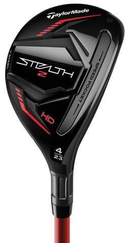 TaylorMade STEALTH 2 HD Rescue Hybrid - Golf Club - Left Handed - 4H - 23° Loft - Regular Flex - Fujikura Speeder NX Red 50 Shaft - Men