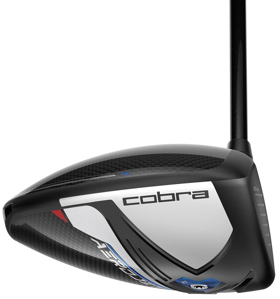 Cobra AeroJet LS Driver - Golf Club - Left Handed - 9° Loft - Stiff Flex - Fujikura ATMOS Blue Tour Spec 6 Shaft - Men