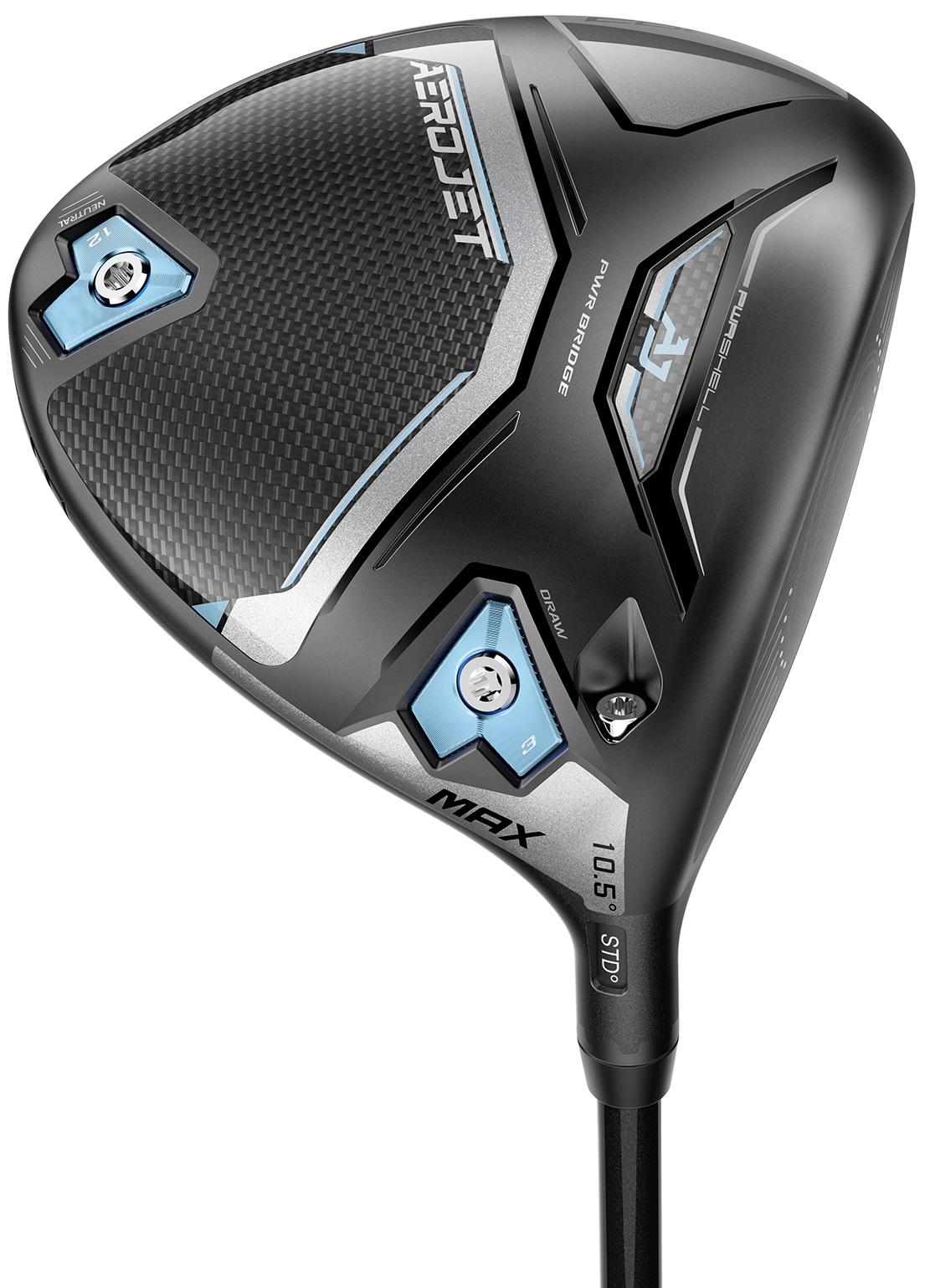 Cobra AeroJet MAX Driver Women - UST Mamiya Helium Nanocore 4F1 Shaft - Right Handed - Ladies Flex - Standard Length - 12 Loft - Standard Lie Angle - Woman - Good
