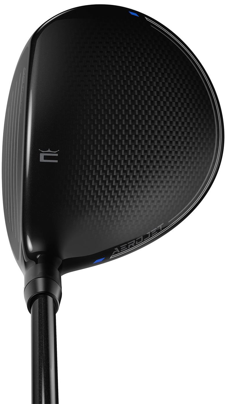 Cobra AeroJet Fairway Wood - Golf Club - Left Handed - 3 Wood - 15° Loft - Extra Stiff Flex - Fujikura ATMOS Black Tour Spec 7 Shaft - Men