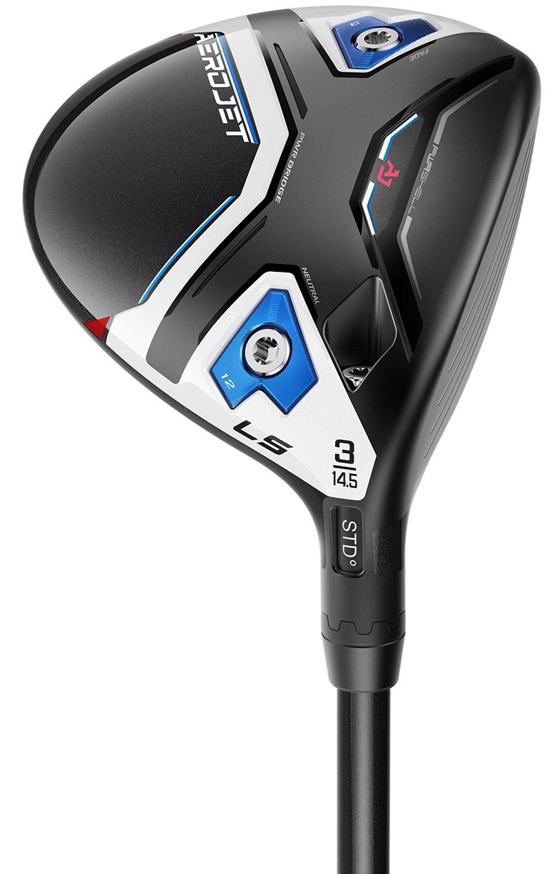 Cobra AeroJet LS Fairway Wood - Project X HZRDUS Yellow 76 Shaft - 3 Wood - Left Handed - Stiff Flex - Standard Length - 14.5 Loft - Standard Lie Angle - Men - Acceptable