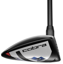 Cobra AeroJet LS Fairway Wood - Golf Club - Left Handed - 3 Wood - 14.5° Loft - Stiff Flex - Fujikura ATMOS Blue Tour Spec 6 Shaft - Men