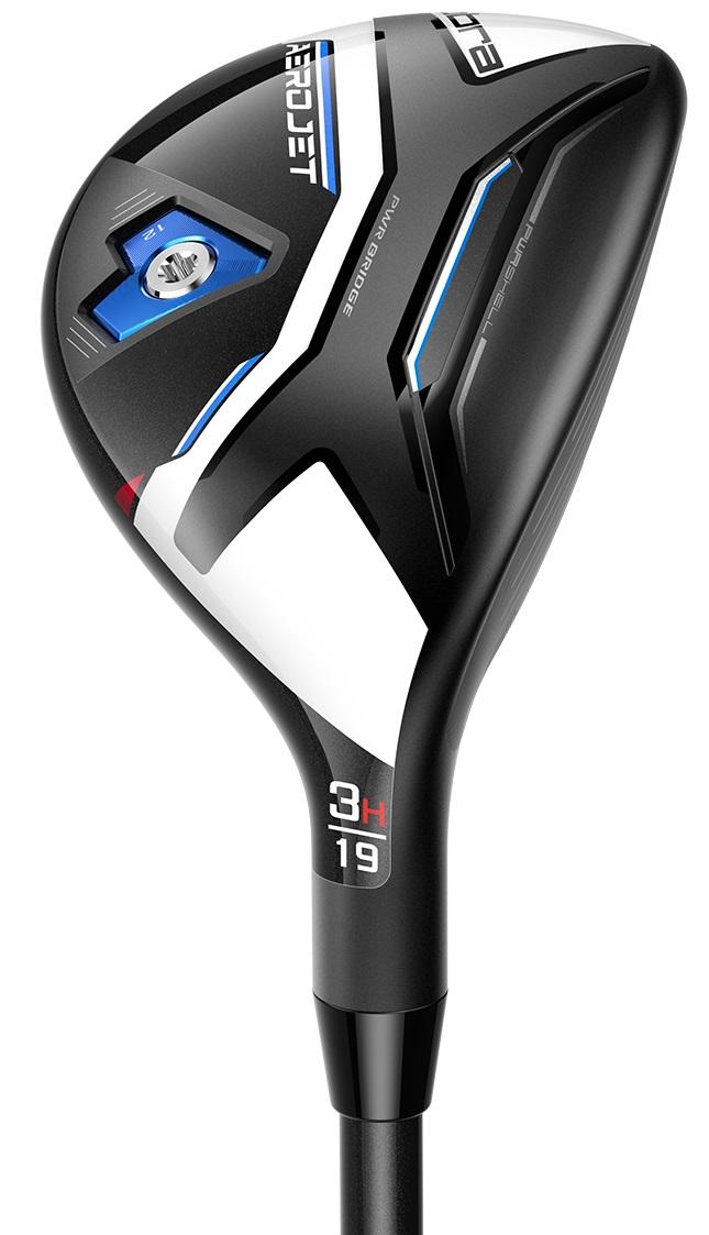 Cobra AeroJet Hybrid - FST KBS PGI 85 Shaft - 3H - Left Handed - Stiff Flex - Standard Length - 19 Loft - Standard Lie Angle - Men - Acceptable