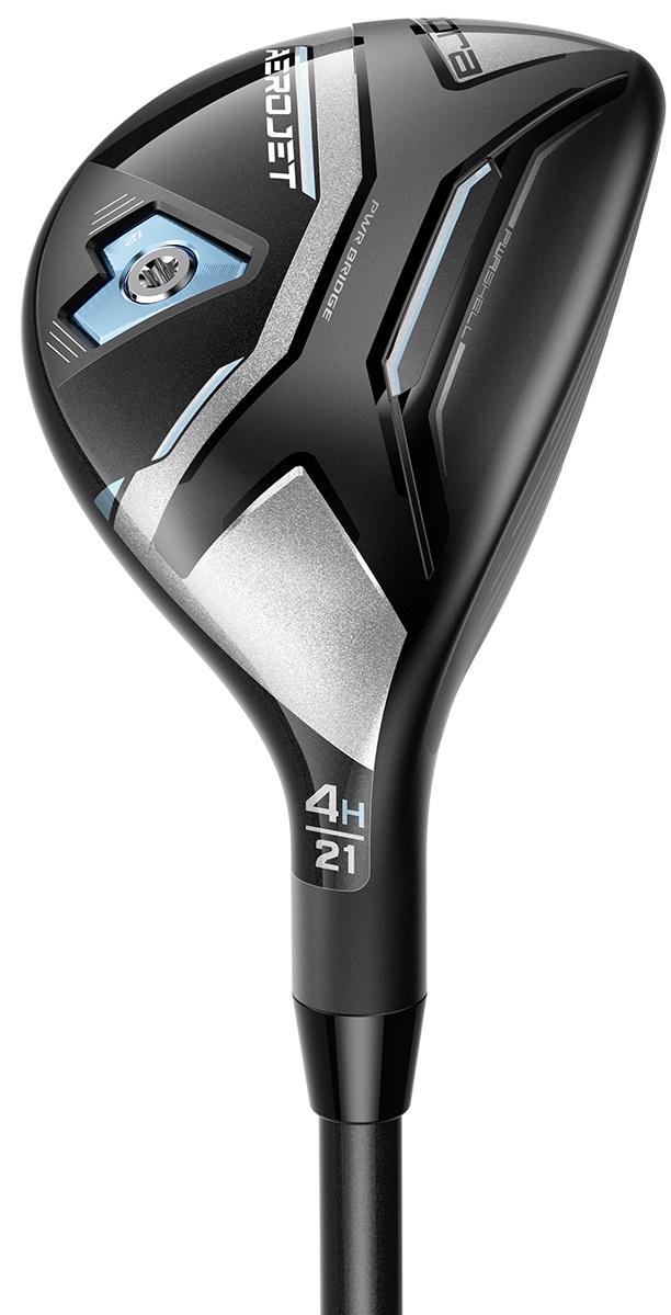 Cobra AeroJet Hybrid Women - FST KBS PGI 55 Shaft - 4H - Right Handed - Ladies Flex - Standard Length - 21 Loft - Standard Lie Angle - Woman - Acceptable
