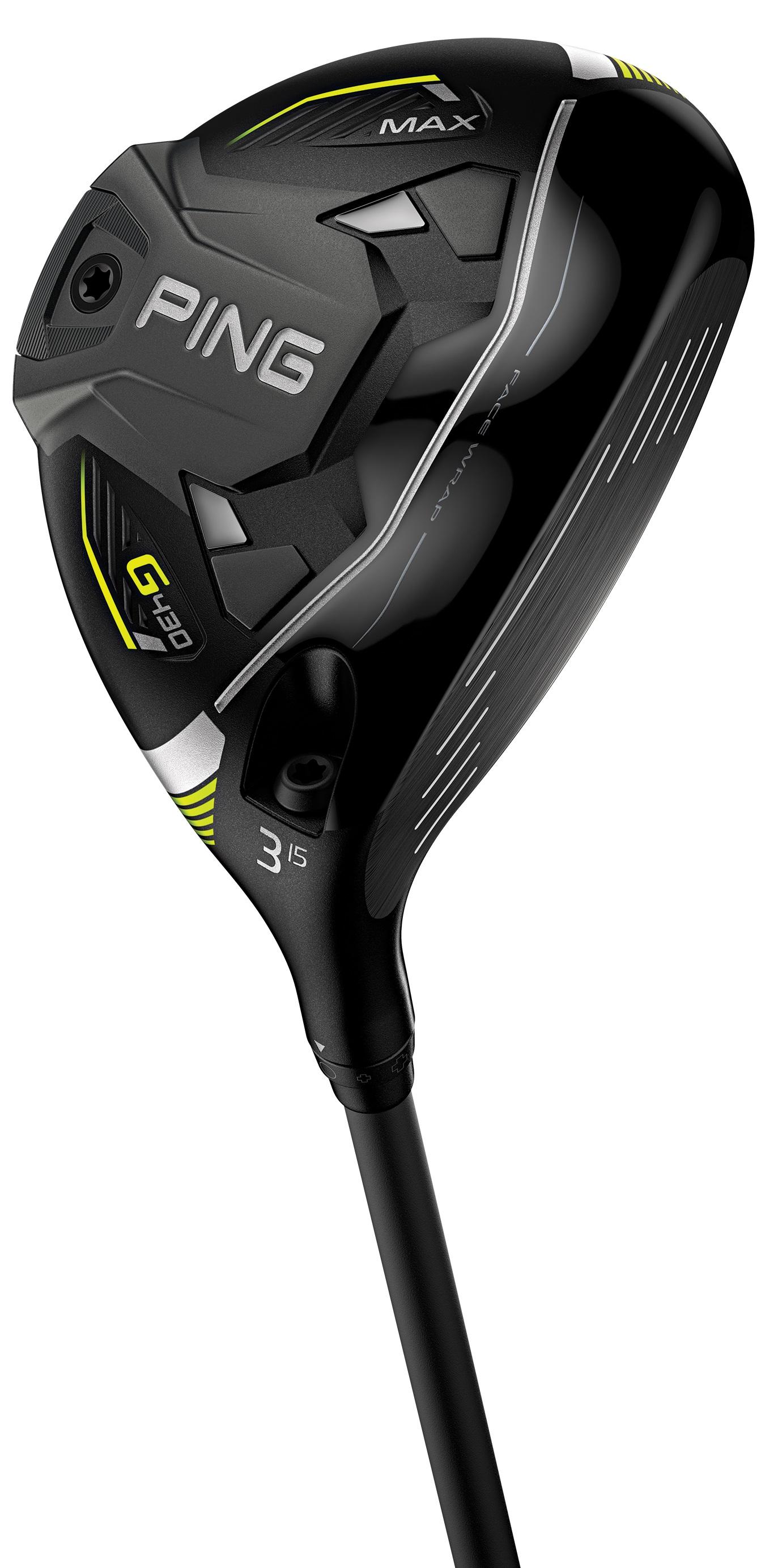 Ping G430 MAX Fairway Wood - Ping Alta CB Black 65 Shaft - 3 Wood - Right Handed - Stiff Flex - Standard Length - 15 Loft - Standard Lie Angle - Men - Good