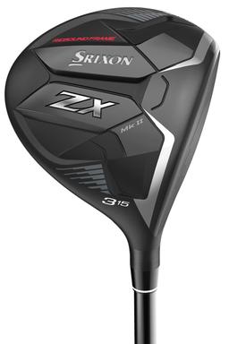Srixon ZX MKII Fairway Wood - Golf Club - Left Handed - 3 Wood - 15° Loft - 5.5 Flex - Project X HZRDUS Smoke Red RDX 60 Shaft - Men