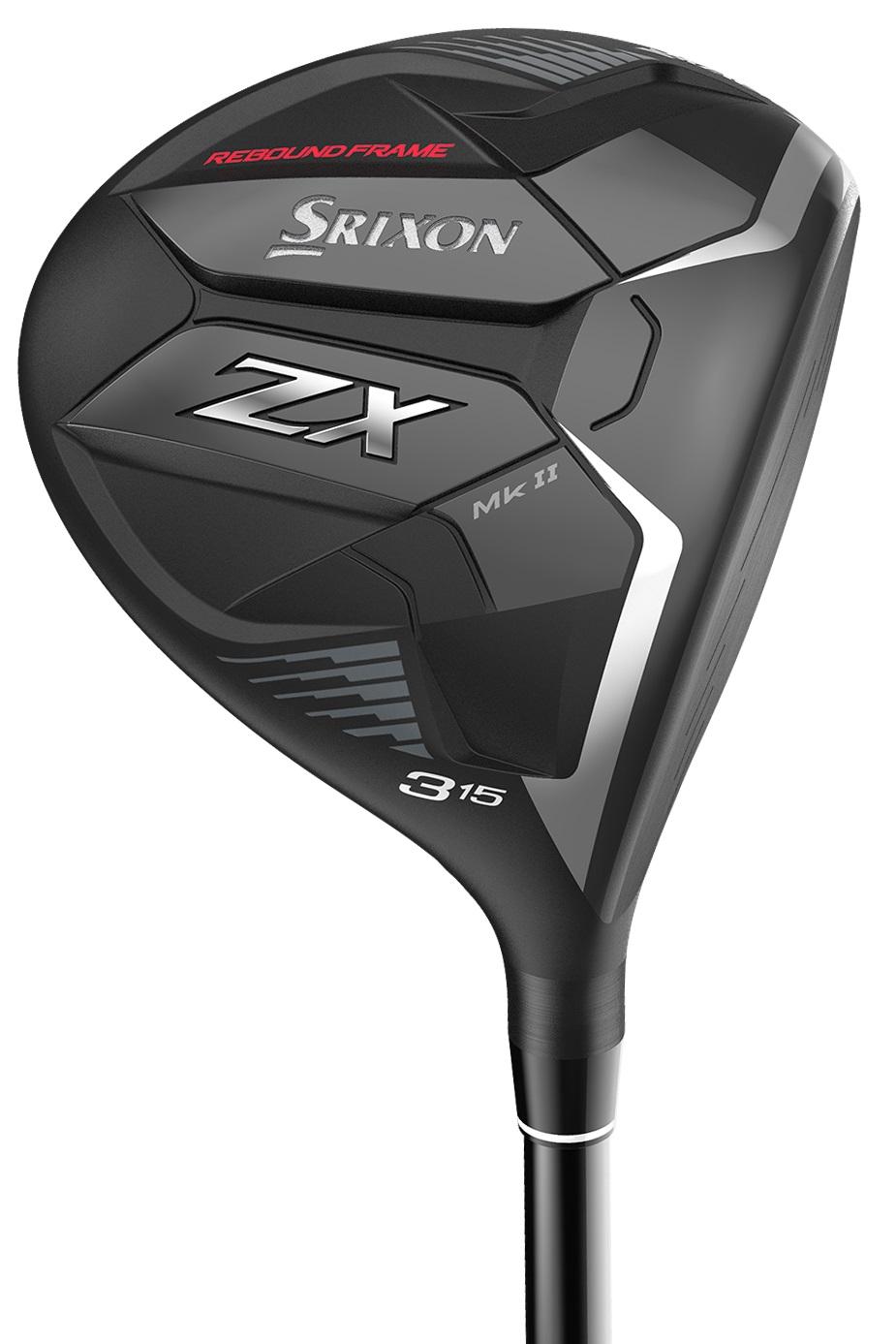 Srixon ZX MKII Fairway Wood - Project X HZRDUS Smoke Red RDX 60 Shaft - 3 Wood - Left Handed - 5.5 Flex - Standard Length - 15 Loft - Standard Lie Angle - Men - Acceptable