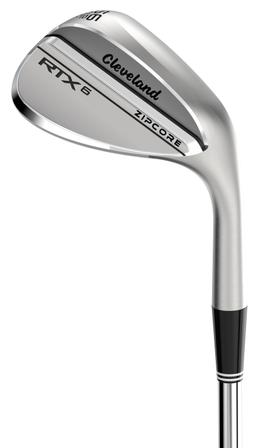 Cleveland RTX 6 ZipCore Tour Satin Low Grind Wedge - Golf Club - Lob Wedge - 60° Loft - Wedgeflex Flex - True Temper Dynamic Gold Tour Issue Spinner Shaft - Men