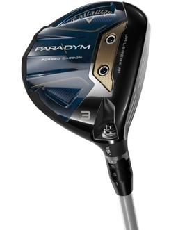 Callaway Paradym Fairway Wood - Golf Club - 3HL Wood - 16.5° Loft - Regular Flex - FST KBS TD 50 Shaft - Men