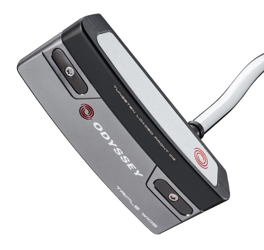 Odyssey Tri-Hot 5K Triple Wide DB Putter - Odyssey Stroke Lab Shaft - Standard - Right Handed - Putterflex Flex - Standard Length - Standard Lie Angle - Men - Acceptable