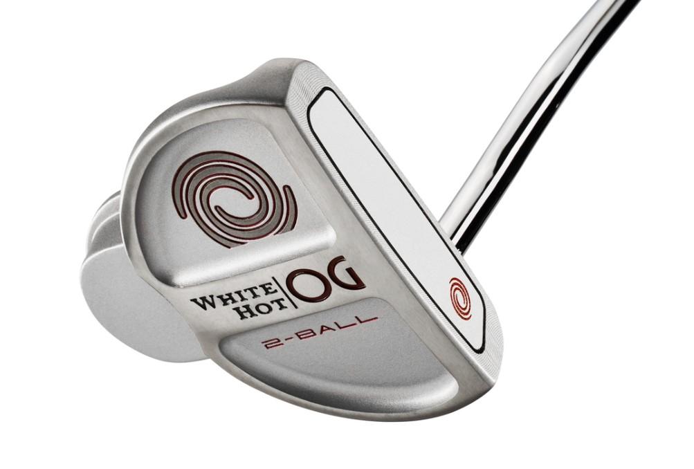 Odyssey White Hot OG 2 Ball DB Putter - Odyssey White Hot OG Shaft - Standard - Left Handed - Putterflex Flex - Standard Length - Standard Lie Angle - Men - Excellent