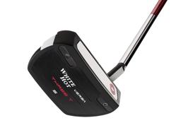 Odyssey White Hot Versa Three T Putter - Golf Club - Standard - Putterflex Flex - Odyssey Stroke Lab 3GEN Red Shaft - Men