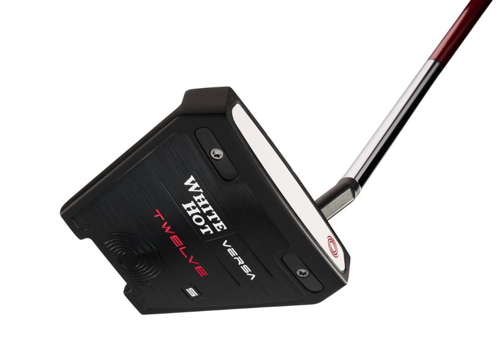 Odyssey White Hot Versa Twelve S Putter - Odyssey Stroke Lab 3GEN Red Shaft - Standard - Left Handed - Putterflex Flex - Standard Length - Standard Lie Angle - Men - Good