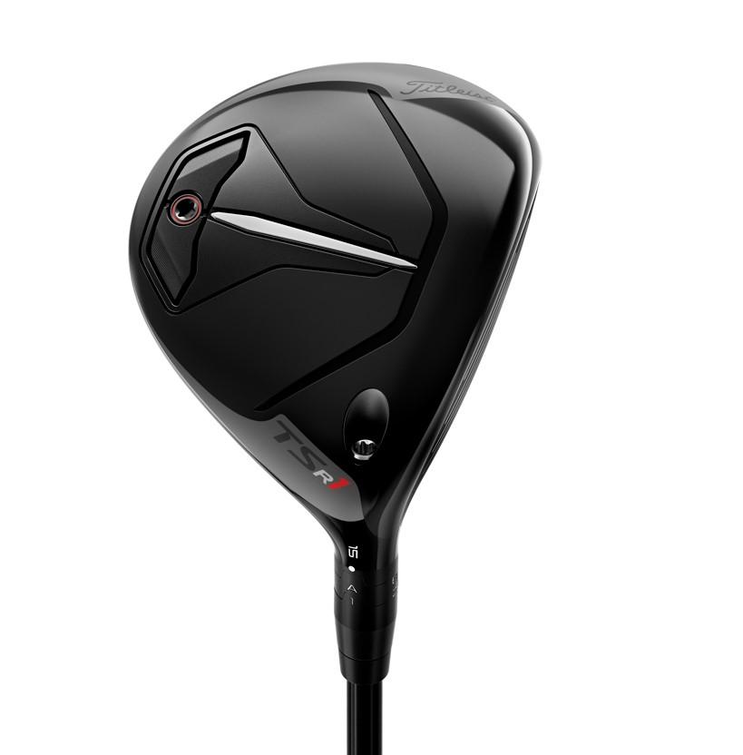 Titleist TSR1 Fairway Wood - Project X HZRDUS Smoke Black RDX 70 Shaft - 3 Wood - Left Handed - 6.5 Flex - Standard Length - 15 Loft - Standard Lie Angle - Men - Acceptable