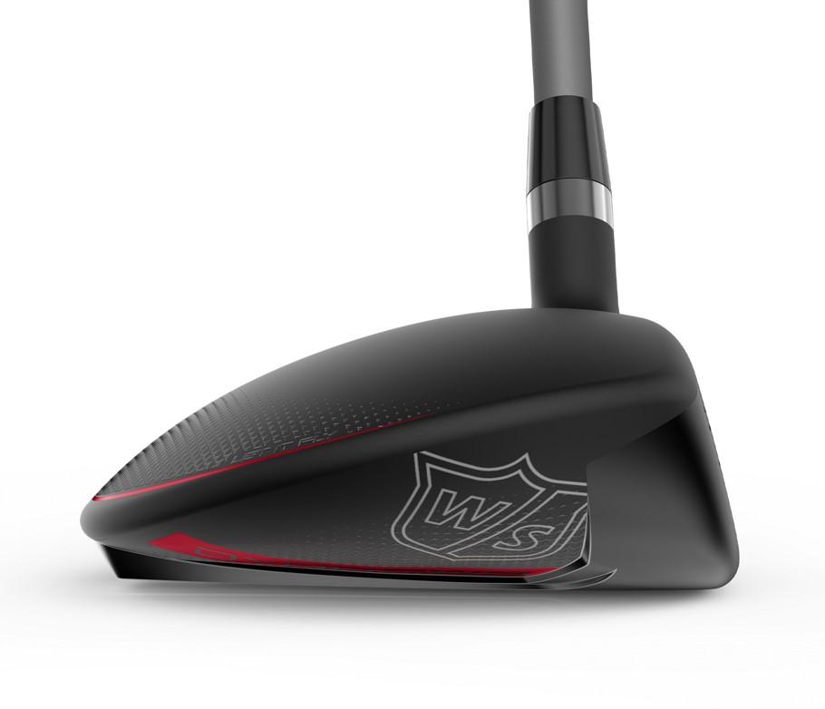 Wilson DynaPower Fairway Wood - Golf Club - Left Handed - 3 Wood - 15° Loft - Regular Flex - Project X HZRDUS Smoke Red RDX 60 Shaft - Men