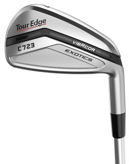 Tour Edge Exotics C723 Iron Set - Golf Club - 4 - Stiff Flex - FST KBS Tour 120 Shaft - Men