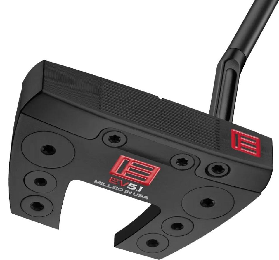 Evnroll EV5.1 Black Short Slant Putter - No Label Shaft - Standard - Right Handed - Putterflex Flex - Standard Length - Standard Lie Angle - Men - Good