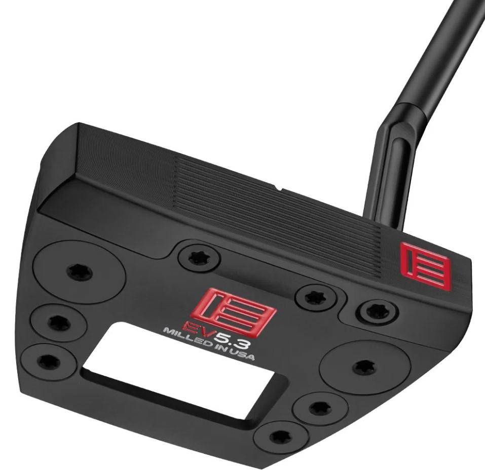 Evnroll EV5.3 Black Short Slant w/Gravity Grip Putter - Evnroll Black Armour Stepless Shaft - Standard - Right Handed - Putterflex Flex - Standard Length - Standard Lie Angle - Men - Excellent