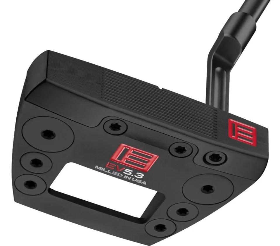 Evnroll EV5.3 Black Short Plumber w/Gravity Grip Putter - Evnroll Black Armour Stepless Shaft - Standard - Right Handed - Putterflex Flex - Standard Length - Standard Lie Angle - Men - Excellent