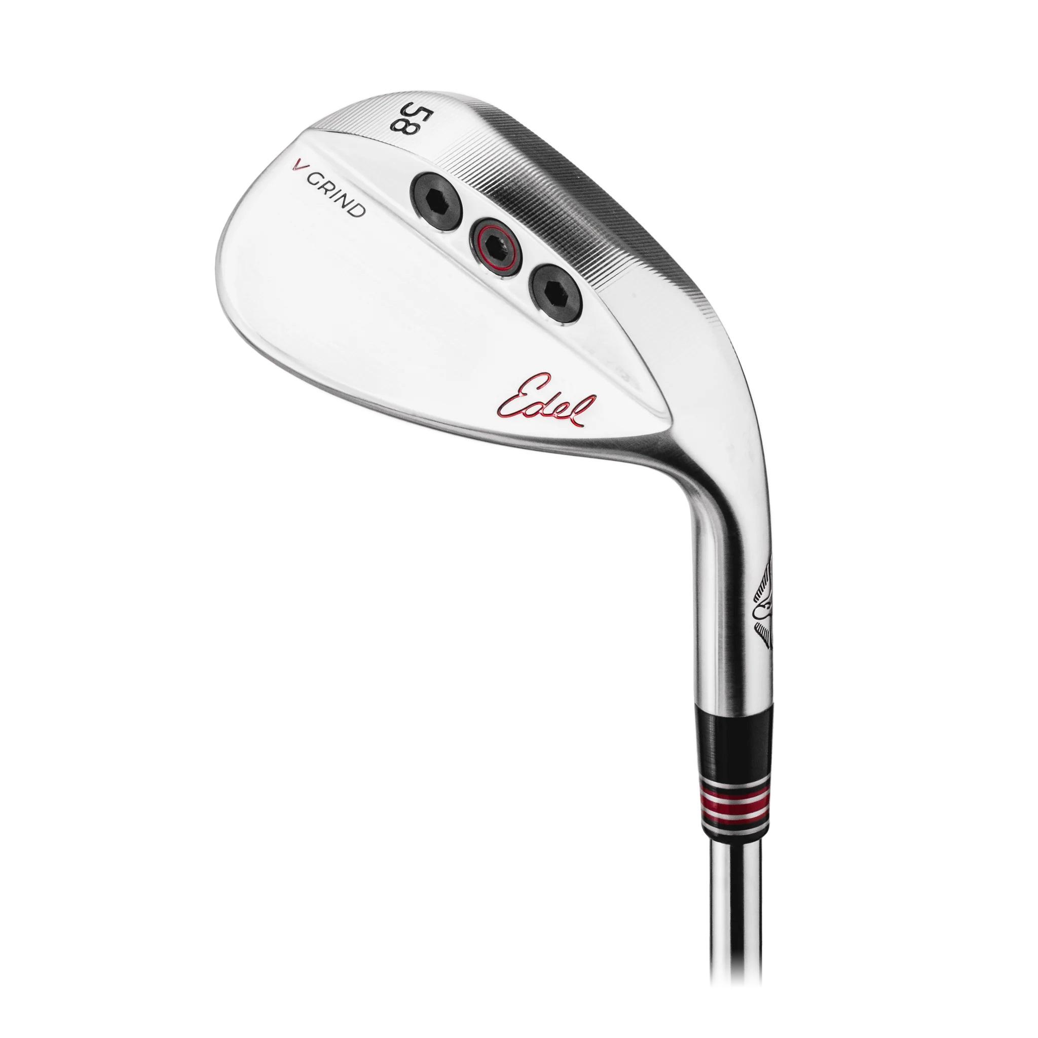 Edel SMS P-Grind Wedge - FST KBS Hi-Rev 2.0 115 Shaft - Lob Wedge - Right Handed - Regular Flex - Standard Length - 58 Loft - Standard Lie Angle - Men - Excellent