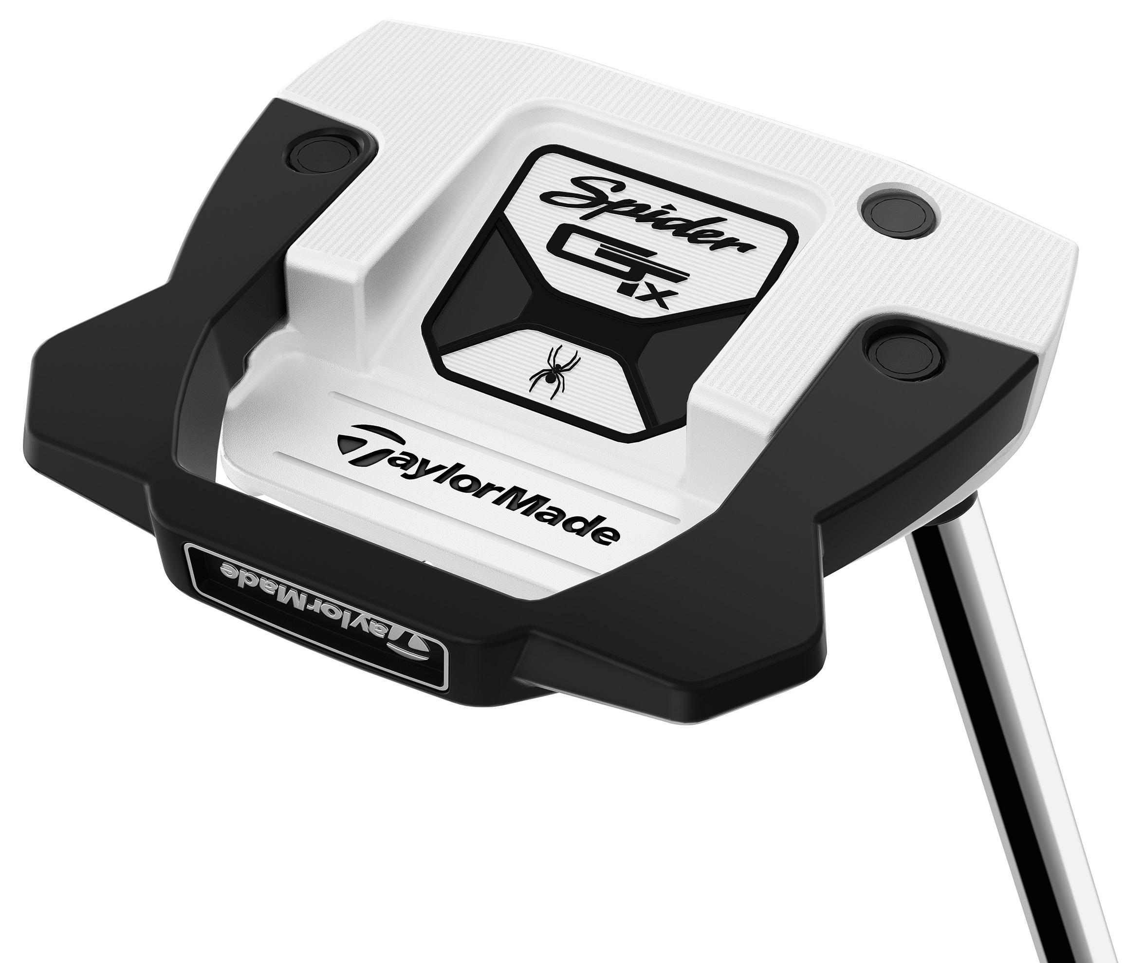 TaylorMade Spider GTX White #3 Putter - KBS Putter 120 Shaft - Standard - Left Handed - Putterflex Flex - Standard Length - Standard Lie Angle - Men - Premium
