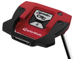 TaylorMade Spider GTX Red #3 Putter - Golf Club - Left Handed - Standard - Putterflex Flex - KBS Putter 120 Shaft - Men