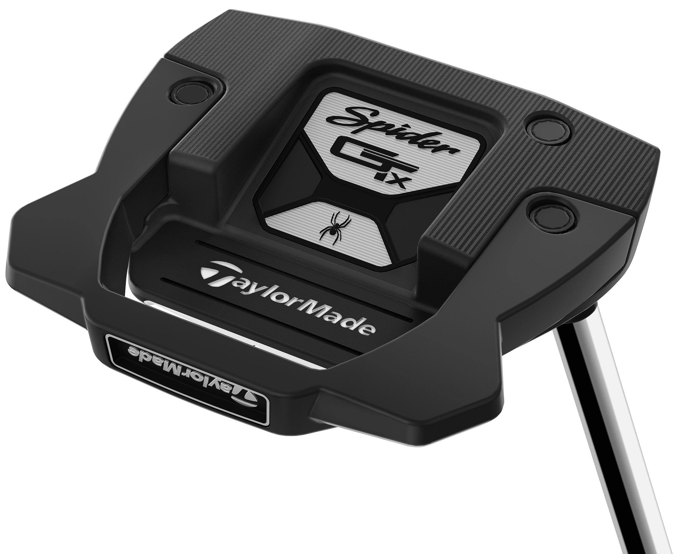 TaylorMade Spider GTX Black #3 Putter - KBS Putter 120 Shaft - Standard - Left Handed - Putterflex Flex - Standard Length - Standard Lie Angle - Men - Premium