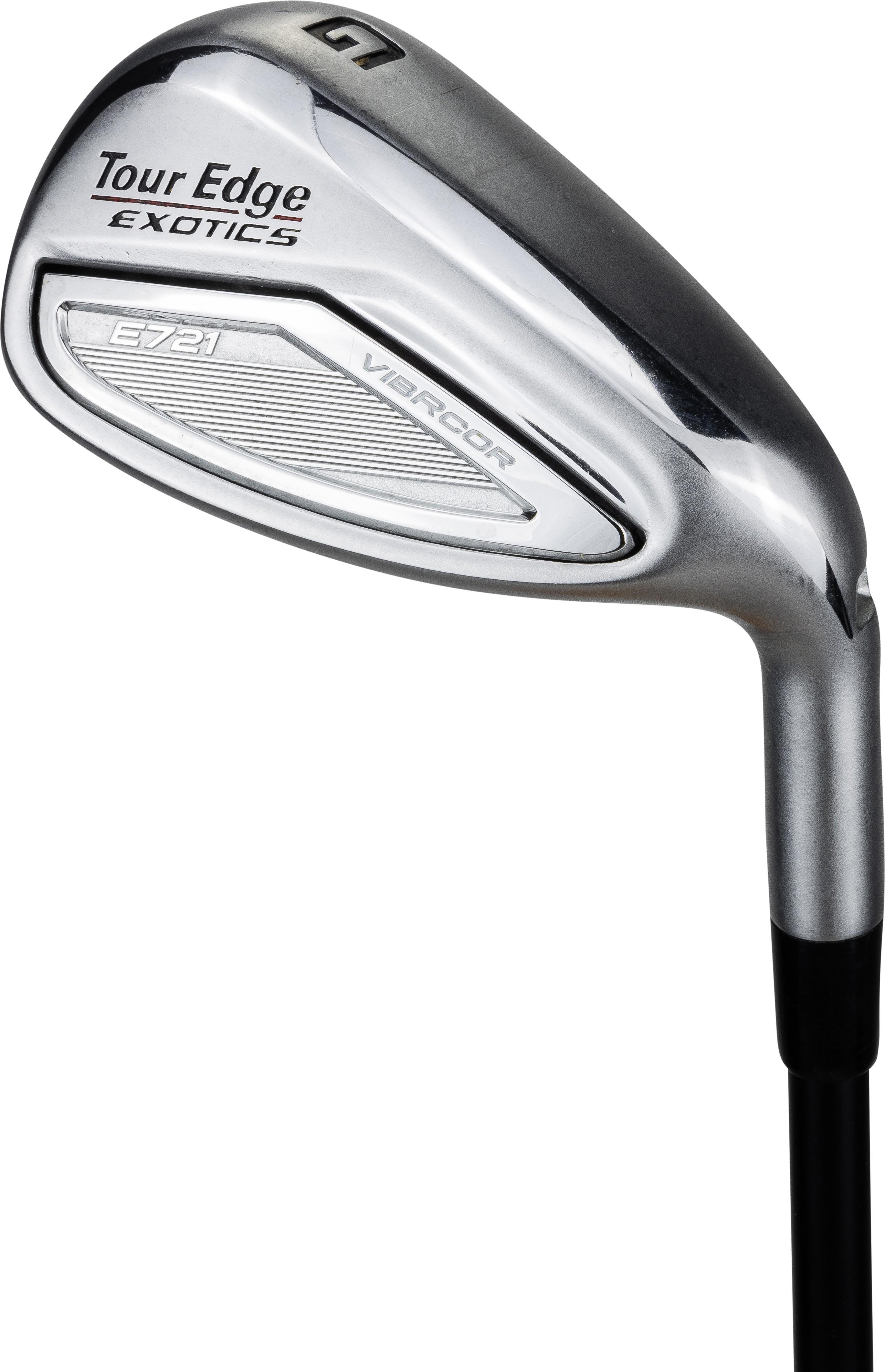 Tour Edge Exotics E721 Wedge - No Label Shaft - Gap Wedge - Right Handed - Wedgeflex Flex - Standard Length - 51 Loft - Standard Lie Angle - Men - Good