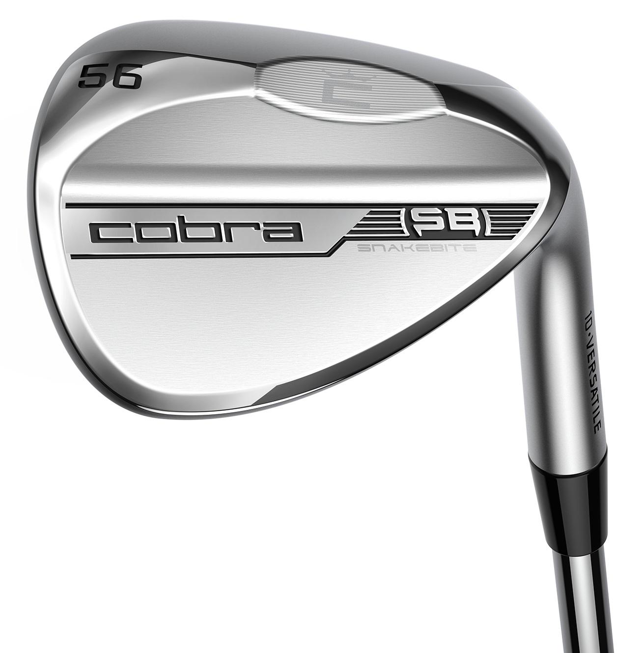 Cobra King  SnakeBite Versatile Grind Wedge - FST KBS Hi Shaft - Lob Wedge - Right Handed - Stiff Flex - Standard Length - 58 Loft - Standard Lie Angle - Men - Acceptable