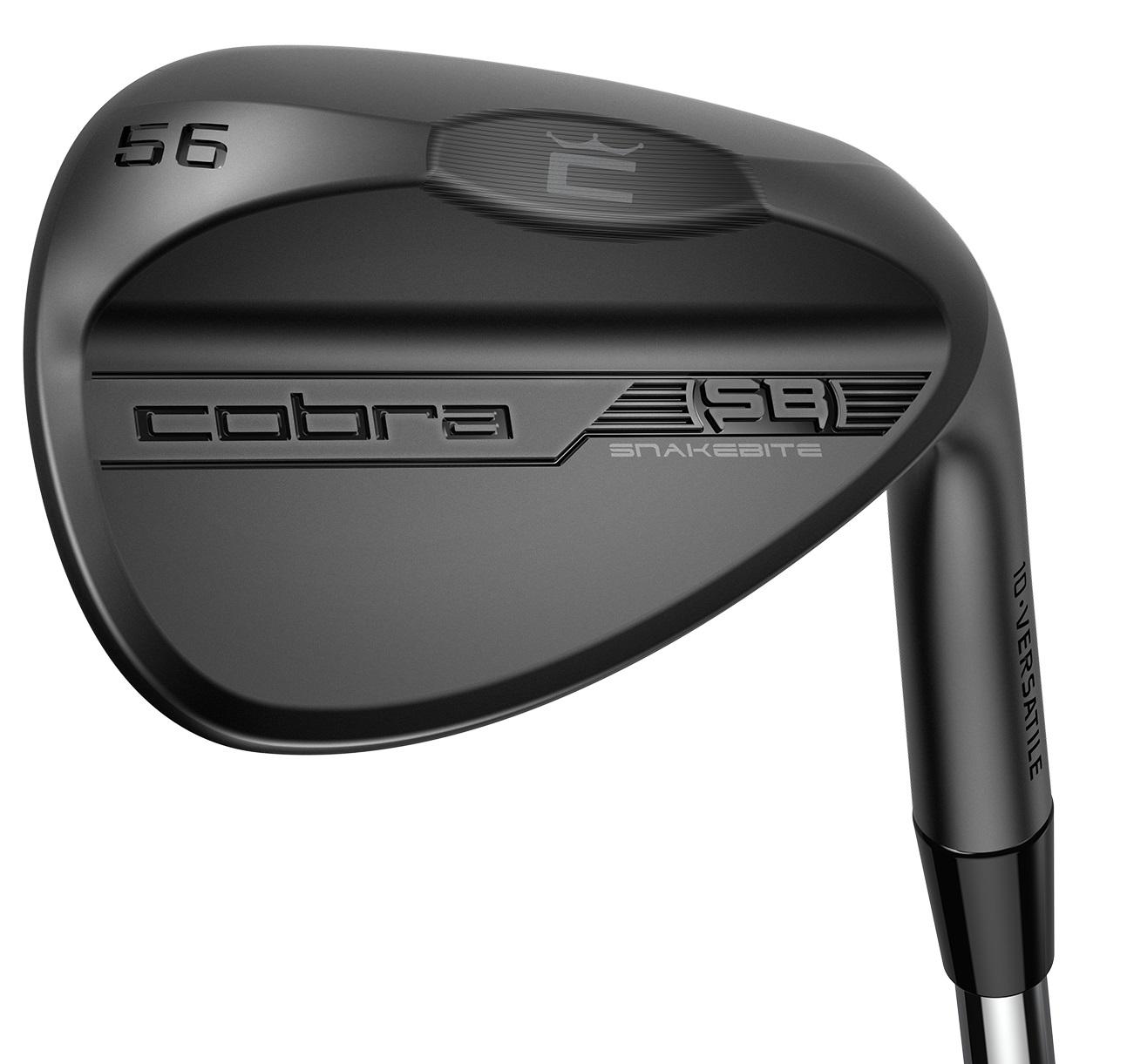 Cobra King  SnakeBite Black Versatile Grind Wedge - KBS Hi Shaft - Lob Wedge - Right Handed - Stiff Flex - Standard Length - 60 Loft - Standard Lie Angle - Men - Good