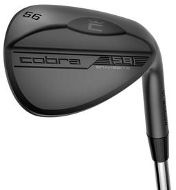 Cobra King Cobra SnakeBite Black Widelow Grind Wedge - Golf Club - Lob Wedge - 58° Loft - Stiff Flex - FST KBS Hi Shaft - Men