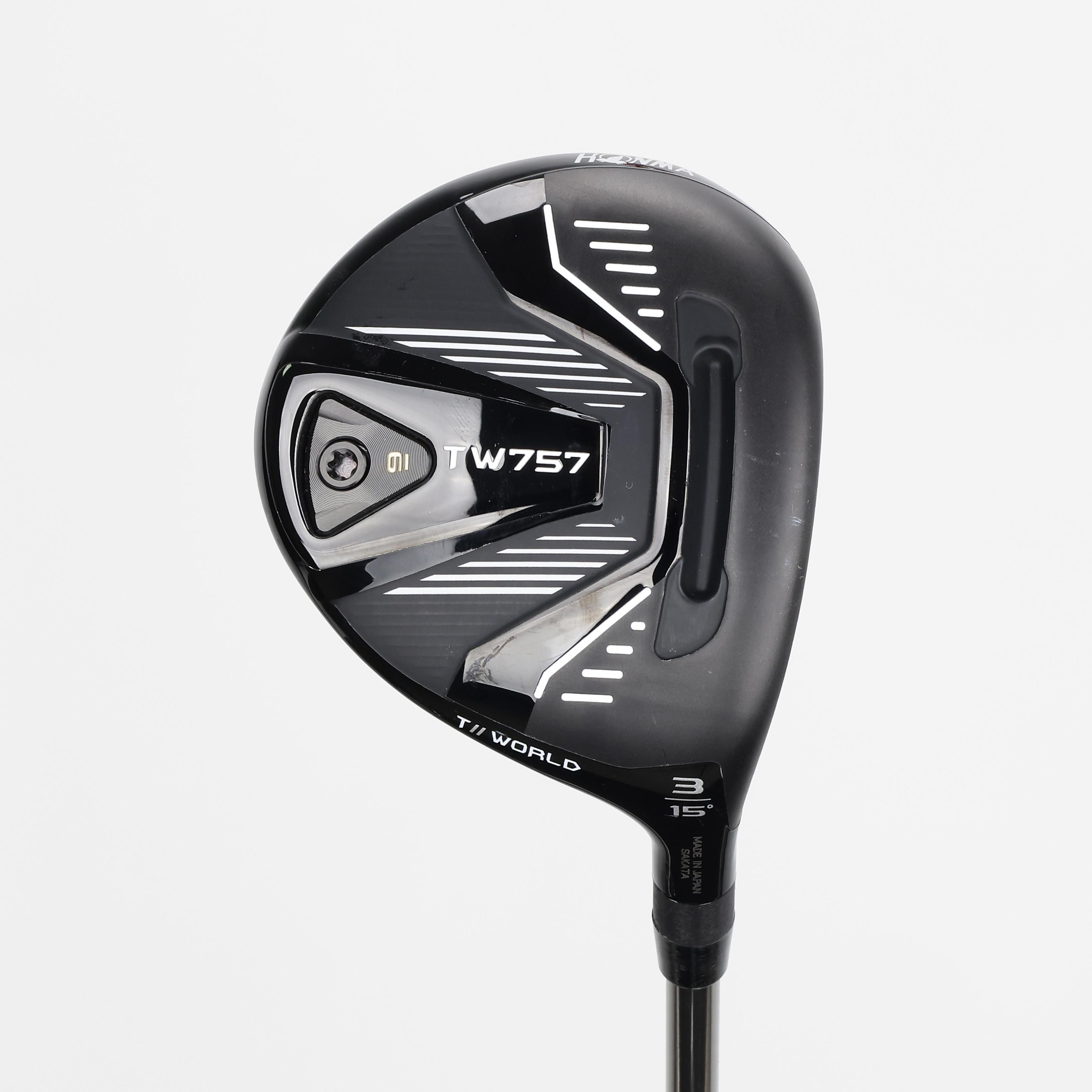 Honma TW757 Fairway Wood - Mitsubishi Chemical Diamana ZF-Series 70 Shaft - 3 Wood - Right Handed - Stiff Flex - Standard Length - 15 Loft - Standard Lie Angle - Men - Excellent