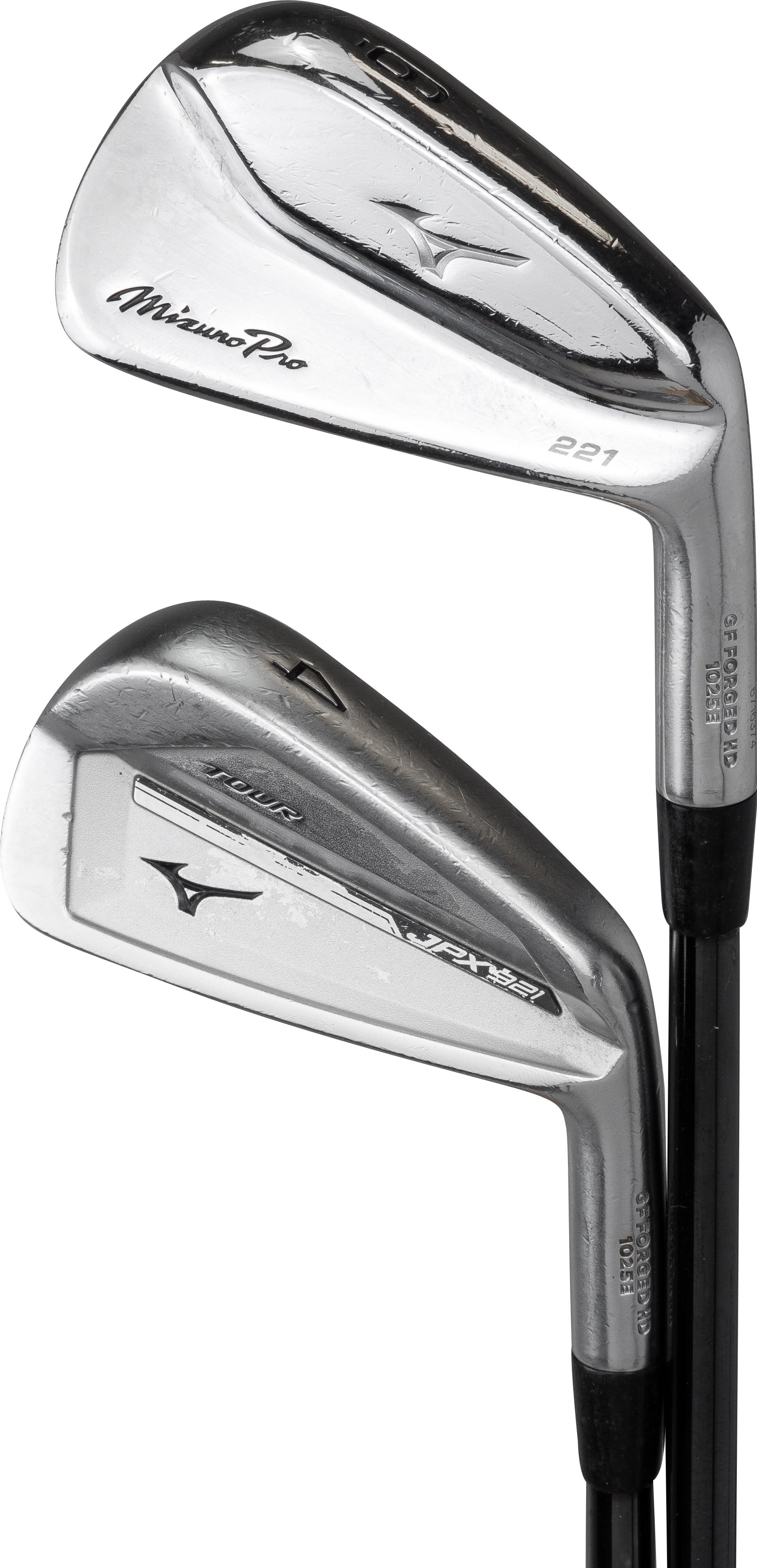 Mizuno JPX 921 Tour / Pro 221 Iron Set - True Temper Dynamic Gold X100 Shaft - 4 - Right Handed - Extra Stiff Flex - Standard Length - Standard Lie Angle - Men - Good