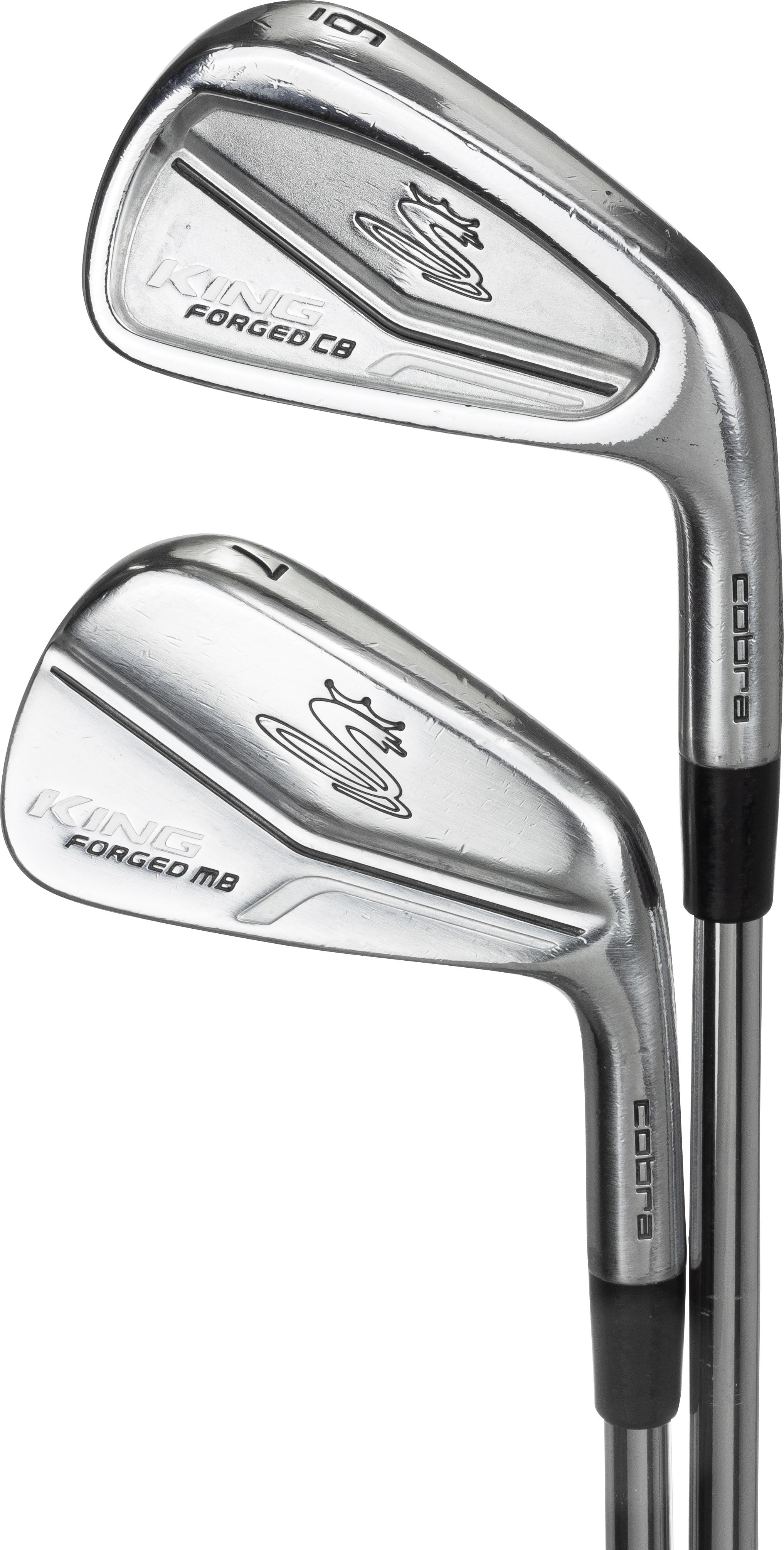 Cobra Custom King Forged CB/MB Combo 2018 White - Nippon NS Pro Modus 3 Tour 105 Shaft - 5 - Right Handed - Extra Stiff Flex - Standard Length - Standard Lie Angle - Men - Good