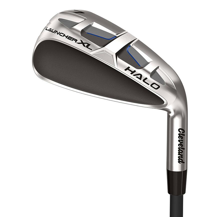 Cleveland Launcher XL Halo Iron Individual Women - Grafalloy ProLaunch Platinum 50 Shaft - 8 - Right Handed - Ladies Flex - Standard Length - Standard Lie Angle - Woman - Good