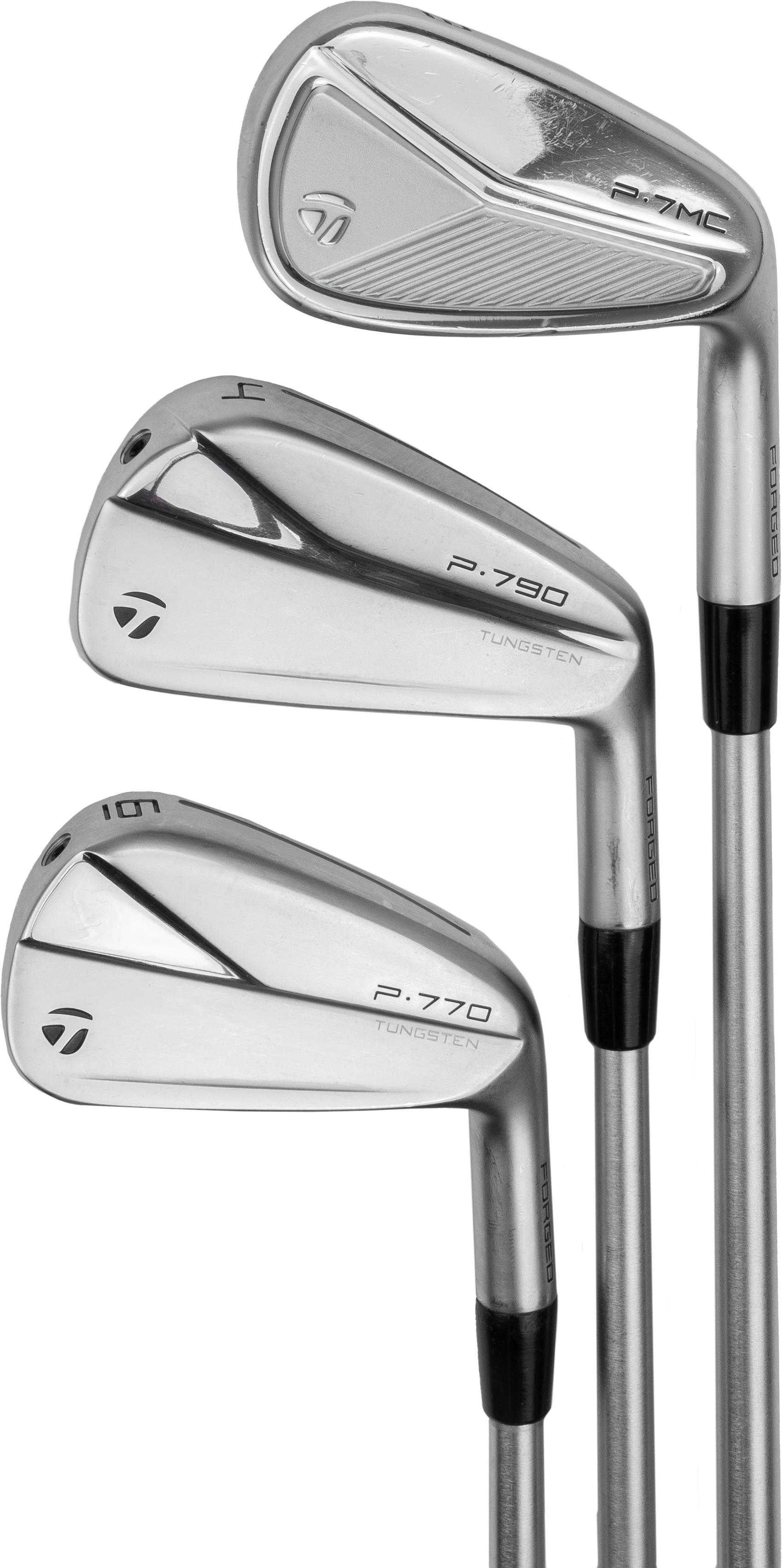 TaylorMade P790 2021 / P770 / P7MC Combo - FST KBS Tour C Shaft - 4 - Right Handed - Extra Stiff Flex - Standard Length - Standard Lie Angle - Men - Good
