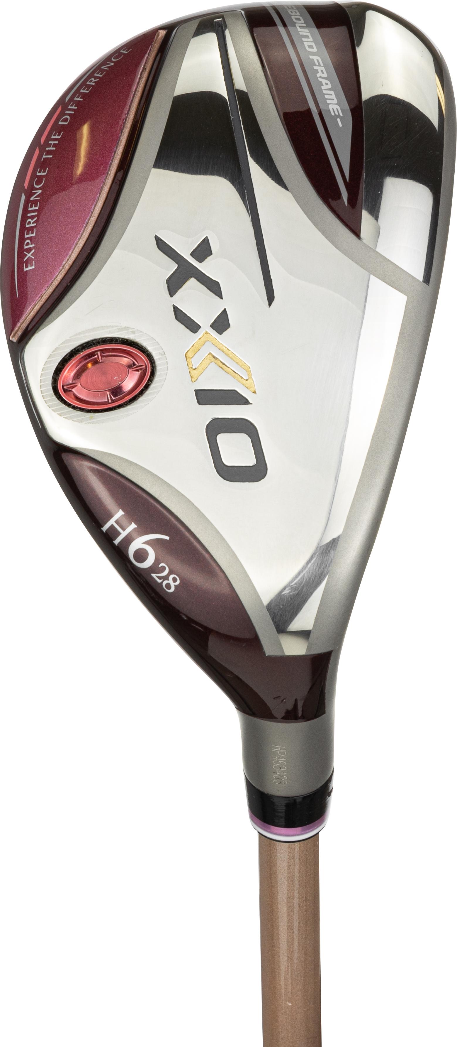 XXIO 12 Ladies Bordeaux Premium Hybrid Women - XXIO 12 MP Shaft - 6H - Right Handed - Ladies Flex - Standard Length - 28 Loft - Standard Lie Angle - Woman - Acceptable