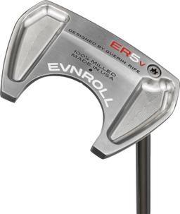 Evnroll ER5v Inline Slant Hatchback Mallet Black Pistol Putter - Golf Club - Standard - Putterflex Flex - Evnroll Shaft - Men