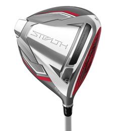 TaylorMade STEALTH Gray/Red Driver - Golf Club - 12° Loft - Senior Flex - Fujikura Ventus Red 5 Shaft - Men