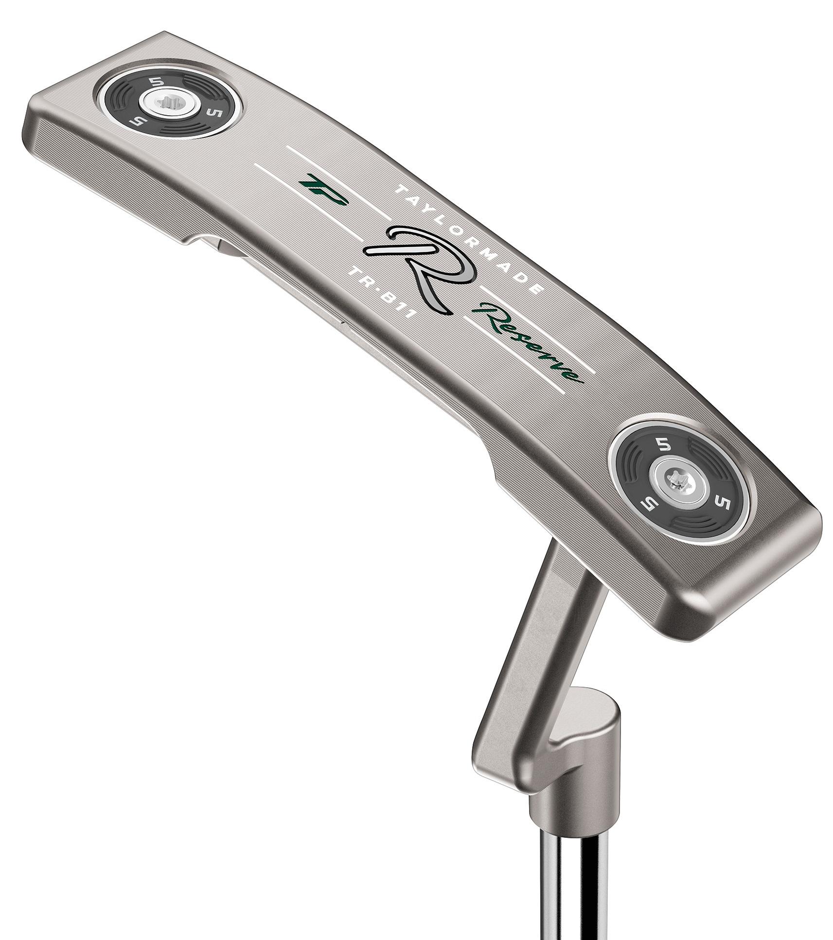 TaylorMade TP Reserve B11 Putter - KBS 120 Chrome Stepless Shaft - Standard - Left Handed - Putterflex Flex - Standard Length - Standard Lie Angle - Men - Acceptable